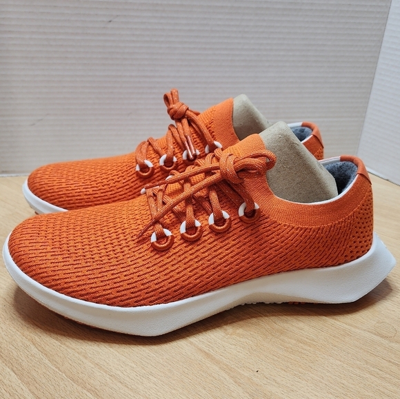 Allbirds TD2 Tree Dasher 2 Orange Knit Active Shoes. Men\'s size 11.5. New. main image 14
